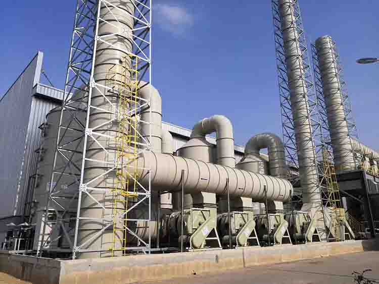 实验楼喷淋塔废气处理设备