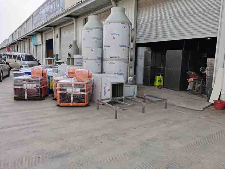 废气处理PP喷淋塔设备