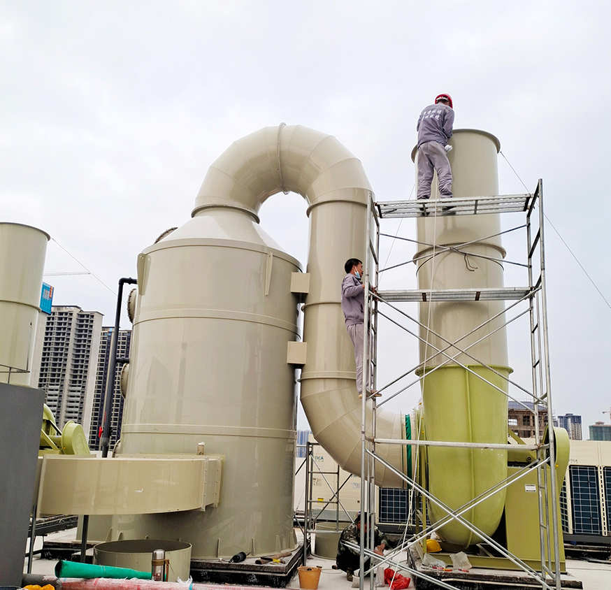 实验室废弃净化塔